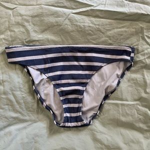 Aerie Swim Striped Bikini Bottoms NWOT